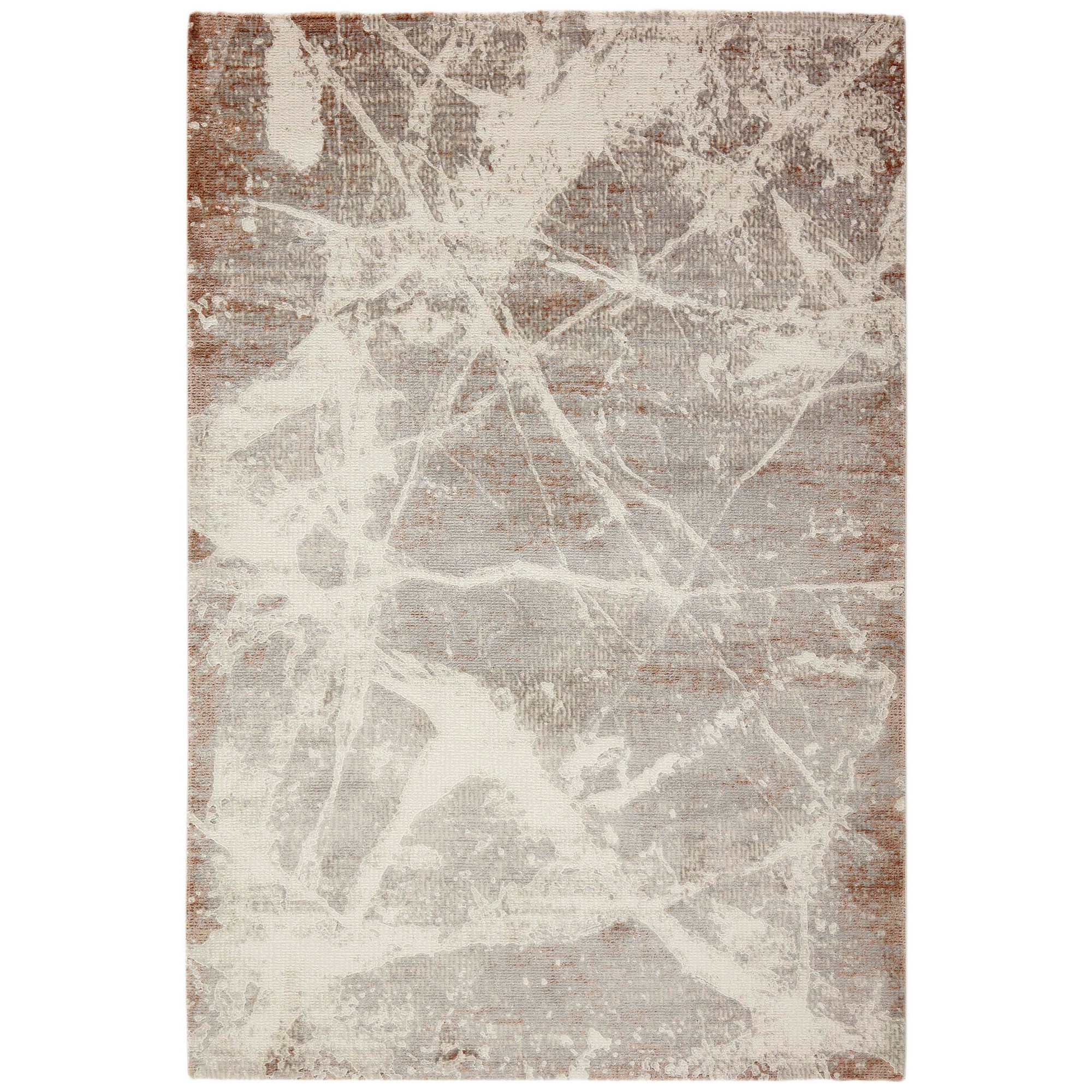 Gemma Modern Abstract Invgh39b Vlv63 Rug In Brown